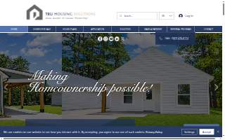 Tru Housing Solutions website