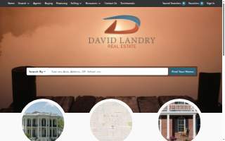 David Landry Real Estate website