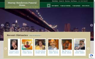 Murray Henderson Funeral Home website