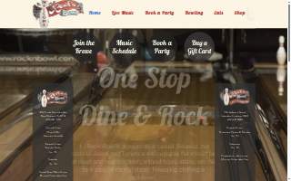Rock 'N' Bowl website