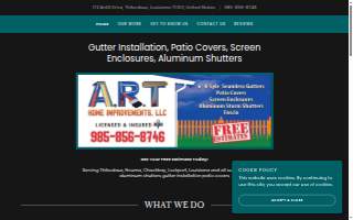 A.R.T. Home Improvements website