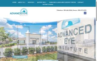 Advanced Eye Institute of Thibodaux website