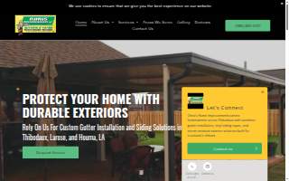Chris's Home Improvements website