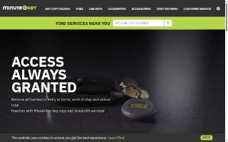 KeyMe Locksmiths website