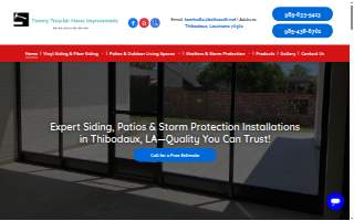Tommy Trosclair Home Improvements website