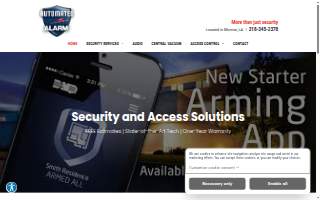 Automated Alarm Co. website