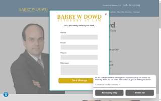Barry W Dowd Attorney At Law website