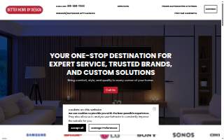 Better Home By Design website