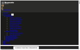 Bruscato Law Firm website