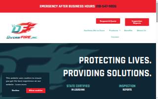 Diversifire website