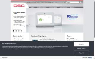 DSC Security & Communications LLC of West Monroe website