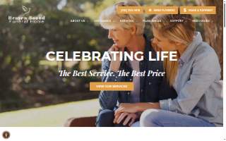 Heaven Bound Funeral Home website