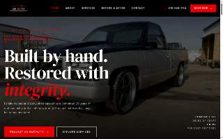 MR Auto Collision Repair website