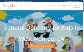 Snaggle Dental website