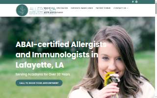Allergy LA: Allergy, Asthma & Immunology Center of Southwest Louisiana website