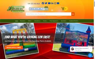 Bouncing Buddies website