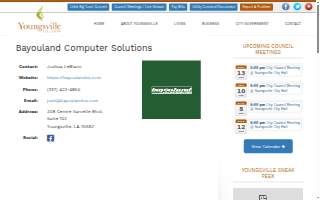 Computer Solutions, LLC website