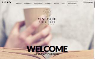 Lafayette Vineyard Church website