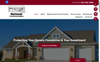 National Foundation Repair Inc of Youngsville website
