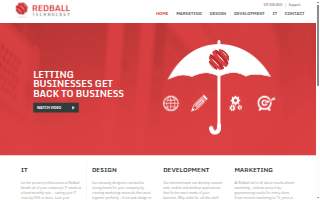 Redball Technology of Youngsville website
