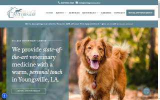 Village Veterinary Center of Youngsville website