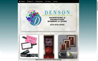 Denson Advertising & Promotions website