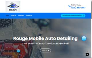 Rouge Mobile Auto Detailing - Zachary website