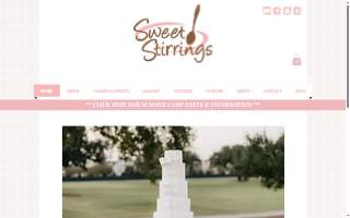 Sweet Stirrings website