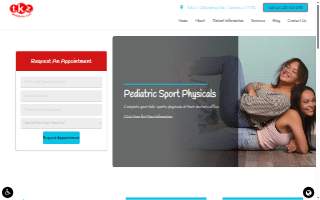 TKZ Pediatrics website