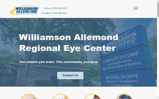 Williamson Allemond Regional Eye Center website