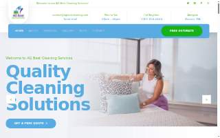 AG Best Cleaning Services website