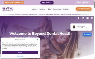 Beyond Dental Health - Weymouth website