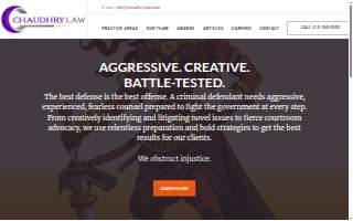 Chaudhry Law PLLC of Abington website