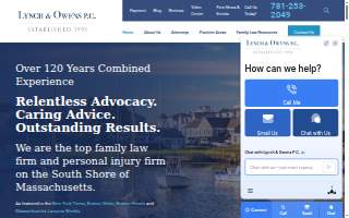Lynch & Owens, P.C. of Abington website