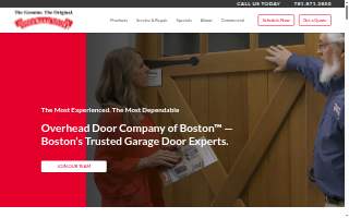 Overhead Door Company of Boston website