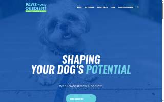 PAWSitively Obedient of Abington website