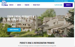 Pierce Refrigeration, Inc. website