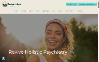 Revive Holistic Psychiatry - Weymouth of Dedham website