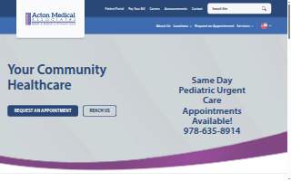 Acton Medical Associates Littleton website