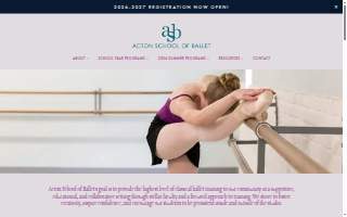 Acton School of Ballet website