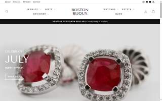 Boston Bijoux website