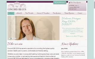 Concord OB/GYN Associates website