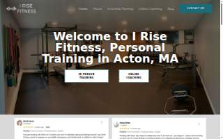 I Rise Fitness website