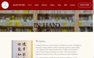 In Hand Acupuncture and Herbs website