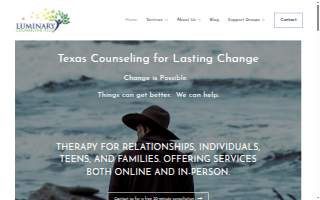 Luminary Counseling & psychiatric services website
