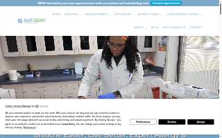 Agape Allergy & Immunology Associates of Agawam website