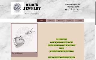 Block Jewelry website