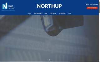 David R. Northup Electrical Contractors website