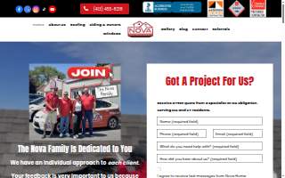 Nova Home Improvements of Agawam website