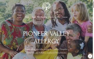 Pioneer Valley Allergy of Agawam website